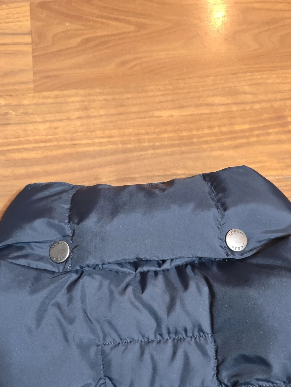 J.Crew Men’s Expedition Down Puffer Vest Navy Blue Size